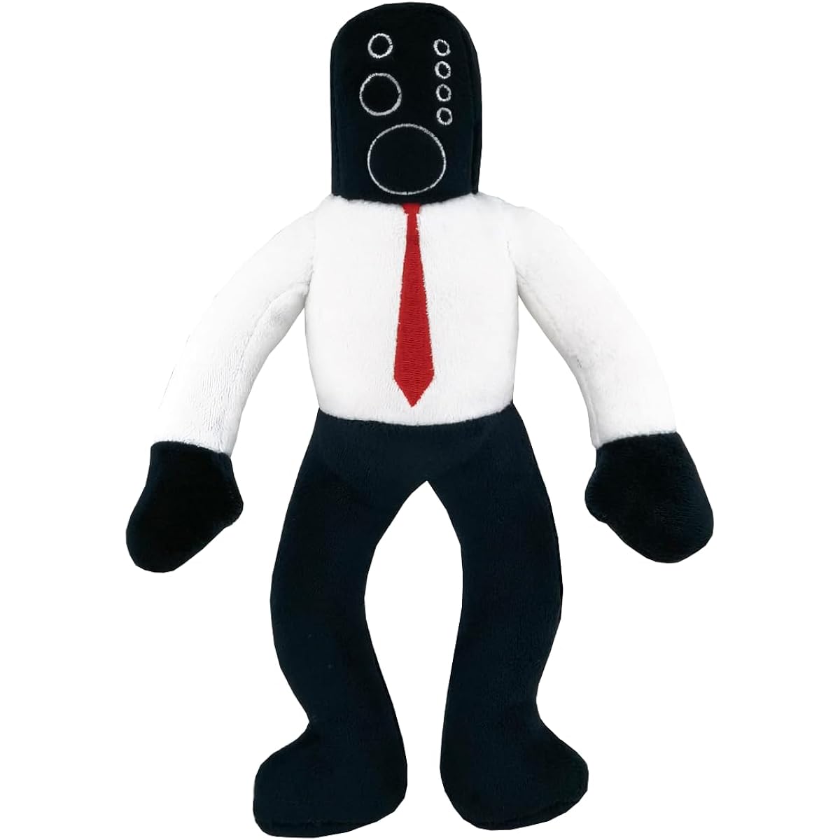 RANJOYUN Skibidi Toilet Plush Toy 11" Speakean Cameraman Speakerman Titan TV Man Boss Stuffed Animal Plush Doll Toy Collector Gift for Kids Fans Birthday (6pcs)