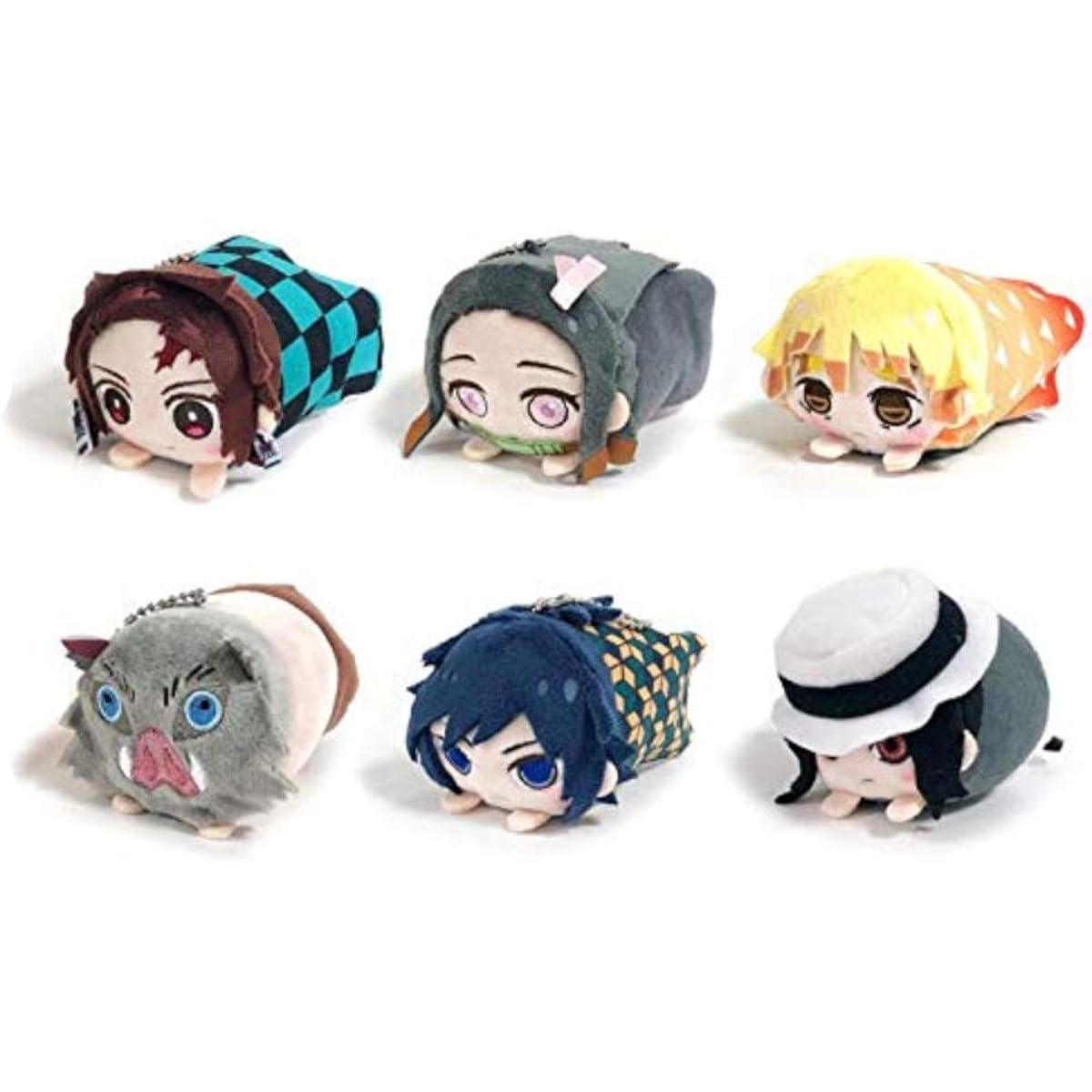 Demon Slayer Mochikororin Plush Mascot Box Product 1BOX=6pcs, 6 types in total