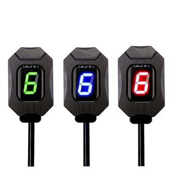 Speed Display Meter Motorcycle Gear Indicator Kawasaki Z750 Z750R Z800 Z800e Z1000 ER6N ER6F Ve-rs-ys 650 Ninja 300 400 Z650 6 Gear Upgrade