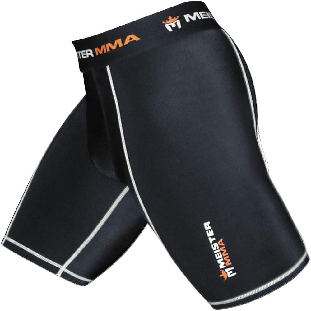 MMA kickboxing wear kick pants genuine Meister fight shorts (with foul cup pocket)