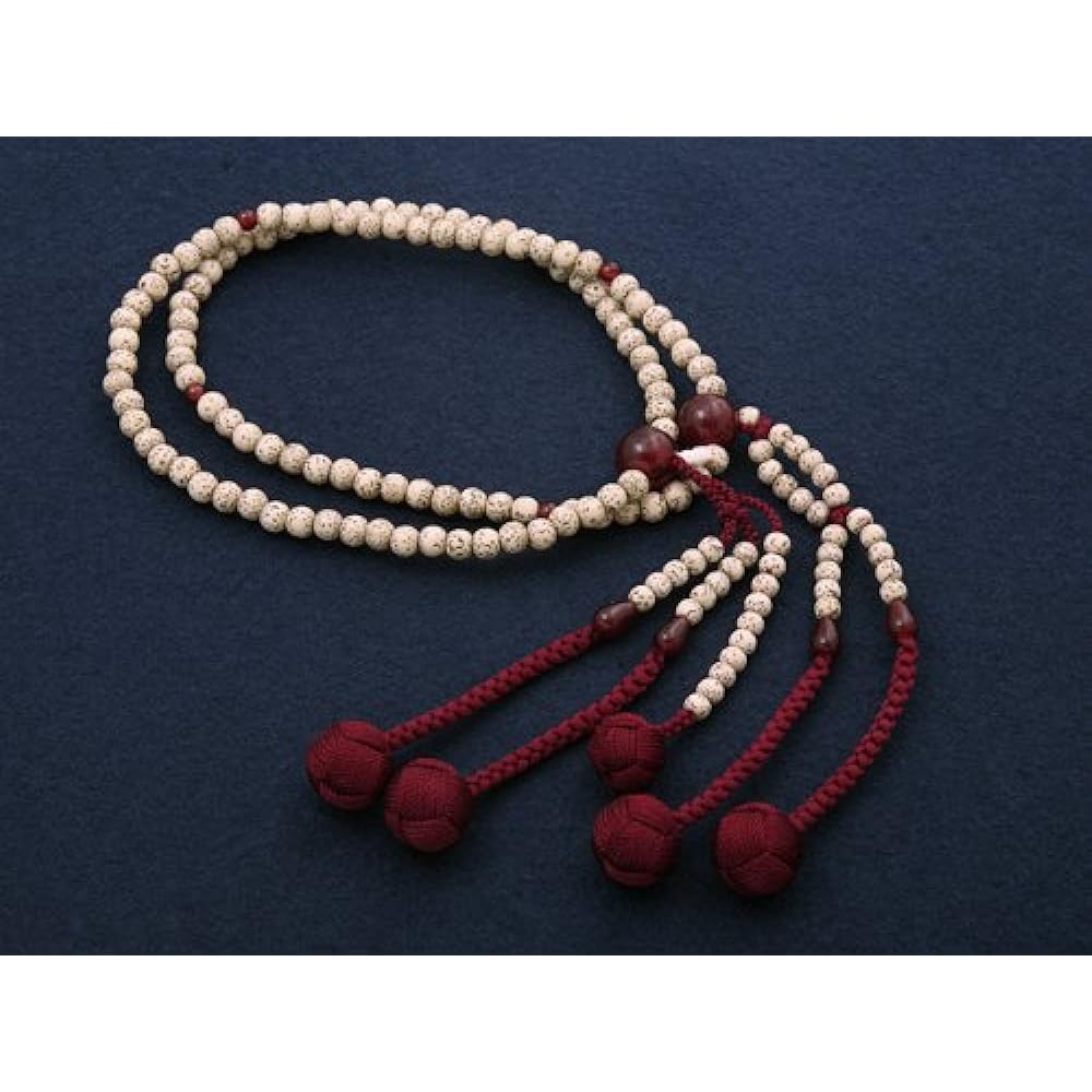 Kyoto Buddhist Altar Hayashi Prayer Beads Nichiren Sect Shake 0 Star Moon Bodhi Tree Agate (For Women) Official Ceremony [Bead Bag Set] SW-043 Kyoto Prayer Beads