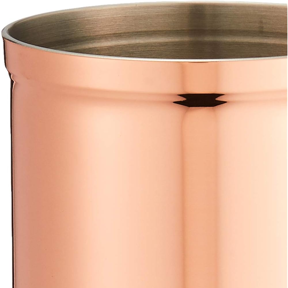 Shinkoukinzoku Mug Copper/Black Belt Large (Capacity: 500ml) Pure Copper Babyroa Mug B-701