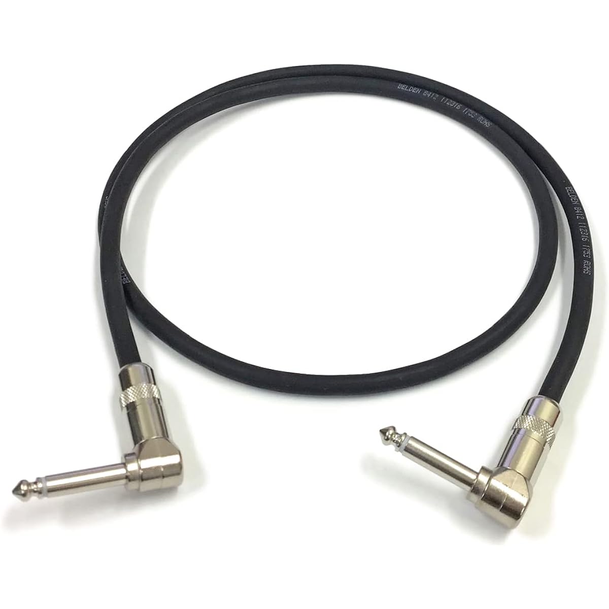 Pro Cable BELDEN 8412 Guitar Cable (Guitar Shield) SWITCHCRAFT Plug (9.0m, S-S, Black)