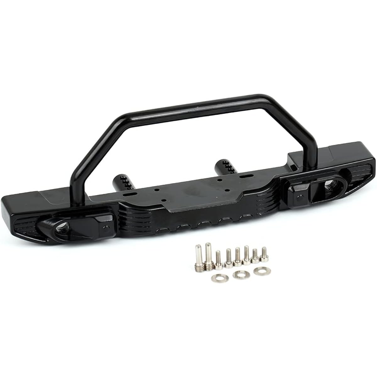 ONERC Model Adjustable Aluminum Front Rear Bumper for Axial SCX10 III AXI03007 AXI03003 AXI03006 AXI03014 1/10th RC Crawler Upgrade Parts (Front)