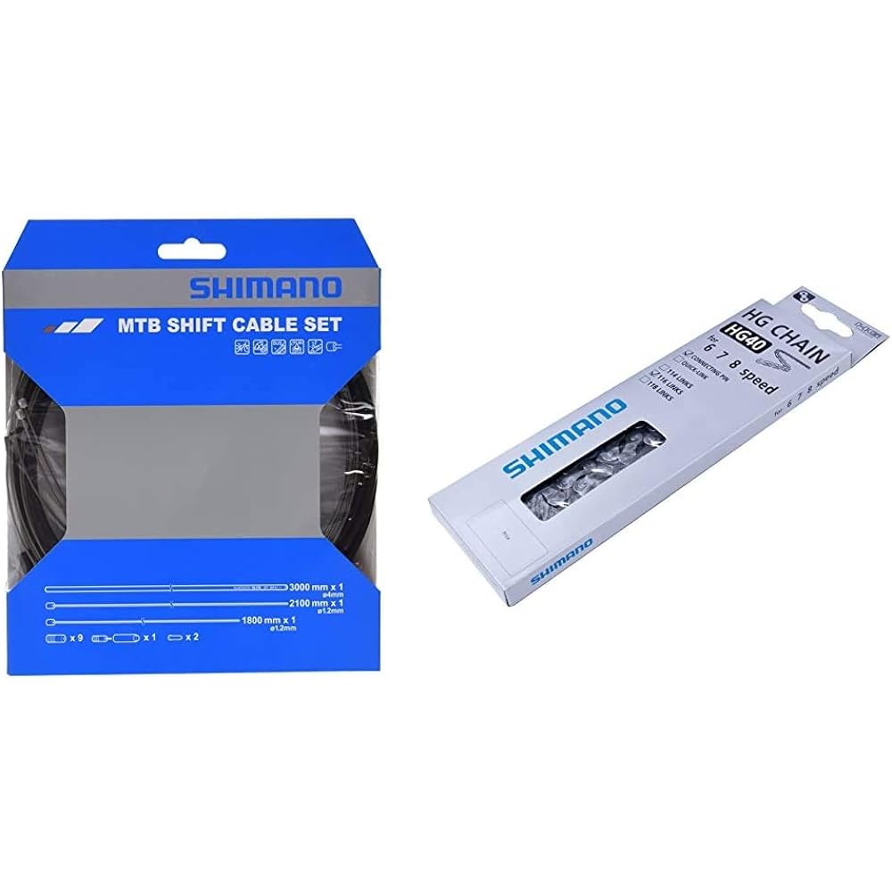 SHIMANO Repair Parts Cable Set Stainless Steel MTB