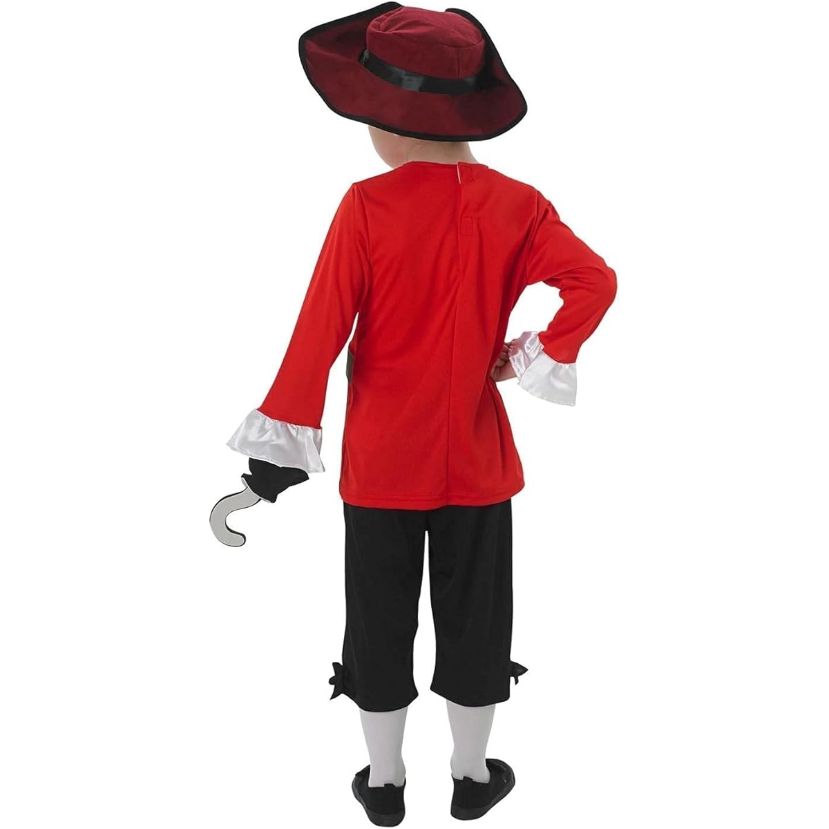 (Small: 3-4 years) - Rubie's Official Child's Disney Alice in Wonderland Captain Hook Costume - Small