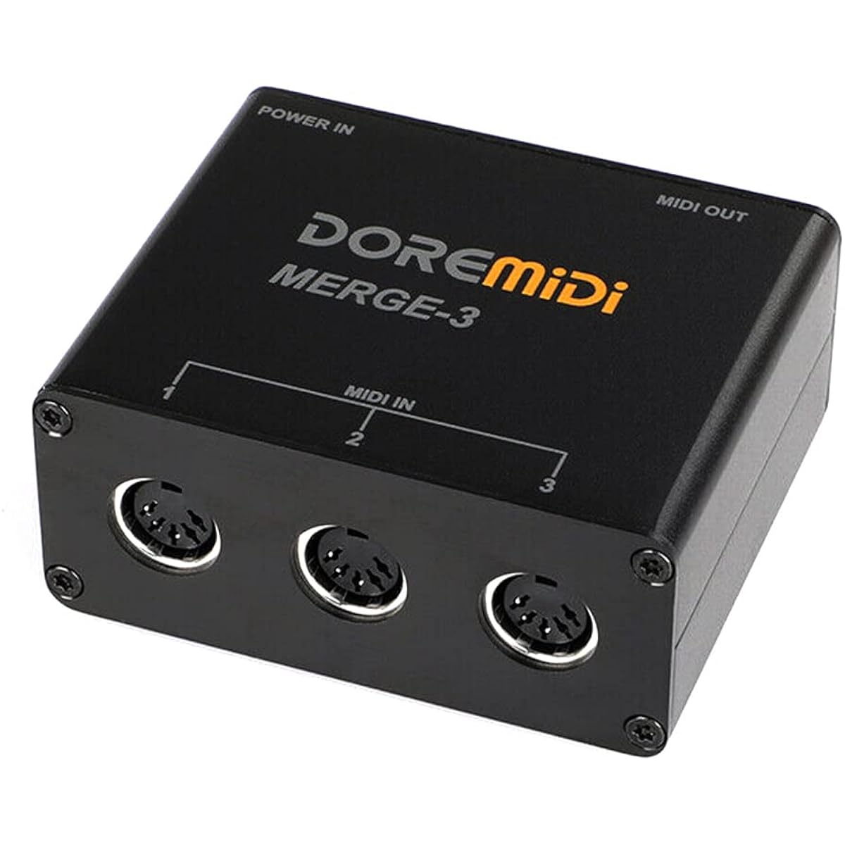 DOREMiDi MIDI Merge-3 MIDI input 2 MIDI output USB power supply MERGE-3 compatible