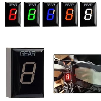 Speed Display Meter Motorcycle Gear Indicator Position Display ECU Direct Mount Speedometer For Yamaha YZF-R1 R6 XJR400 MT01 MT03 FZ8 FZ1 FZ6 FZ16