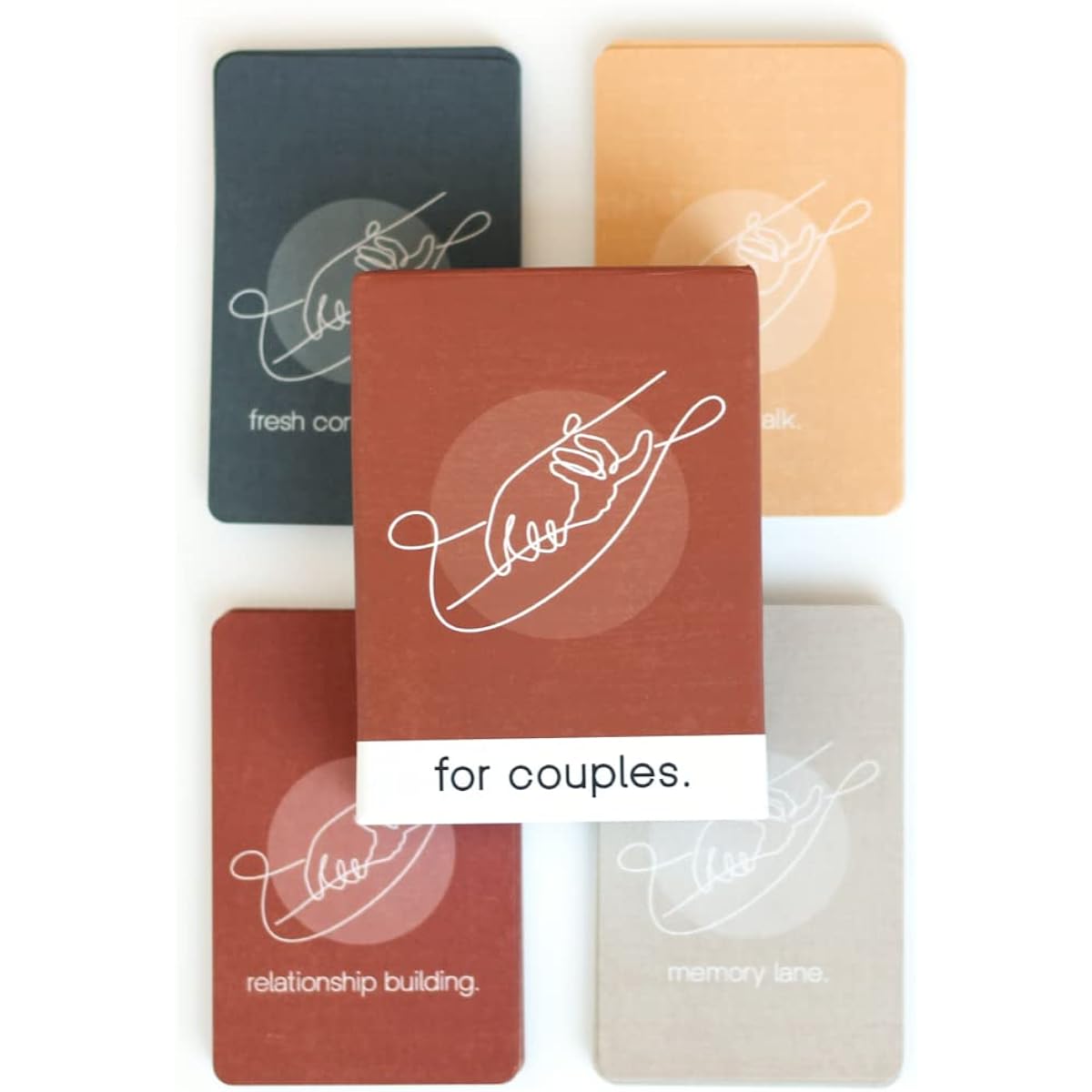 Wingmn Couples Deck — 120 Conversation Starters for Couples to Maintain a Healthy Relationship — Couple conversation starters rooted in positive psychology