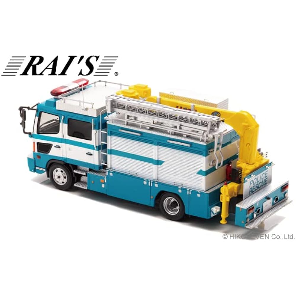 Hiko Seven RAI'S 1/43 Hino Ranger 2011 Police Headquarters Security Department Riot Police Rescue Vehicle Complete Product