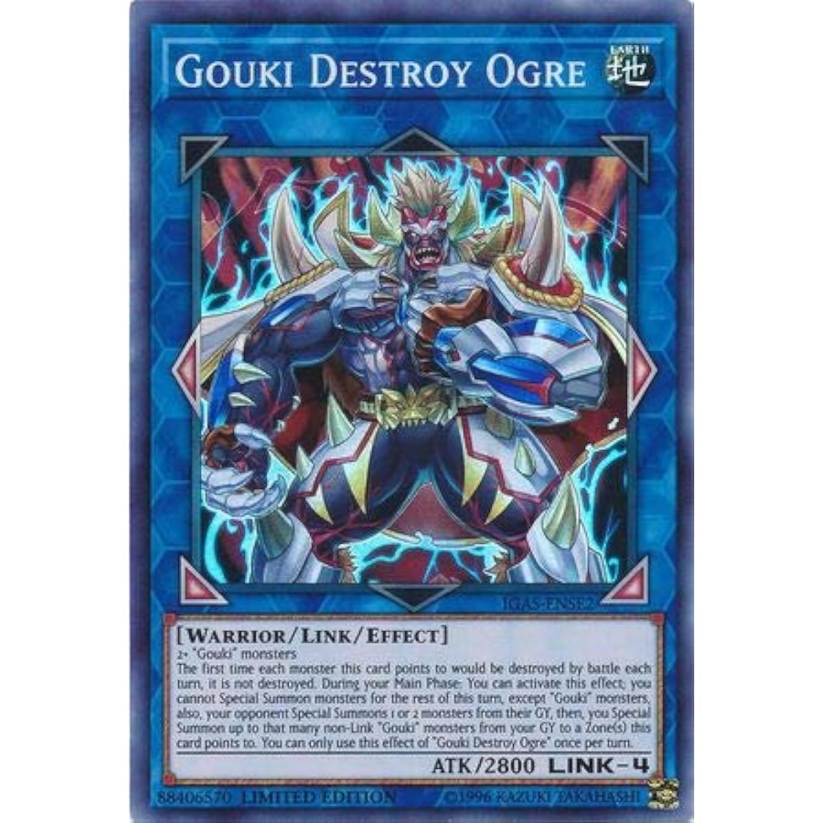Gouki Destroy Auger-IGAS-ENSE2 - Super Rare - Limited Edition.