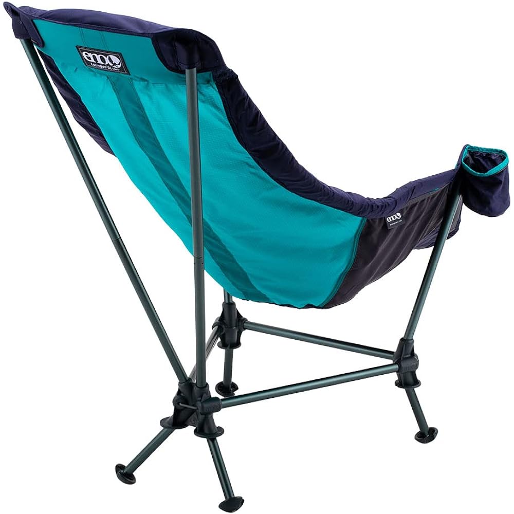 [Ino Eno] ENO Chair Outdoor Chair Lounger DL Chair Lounger LD6575 Navy/Seafoam Camping Equipment Chair Chair Balcony Folding [Parallel Import]