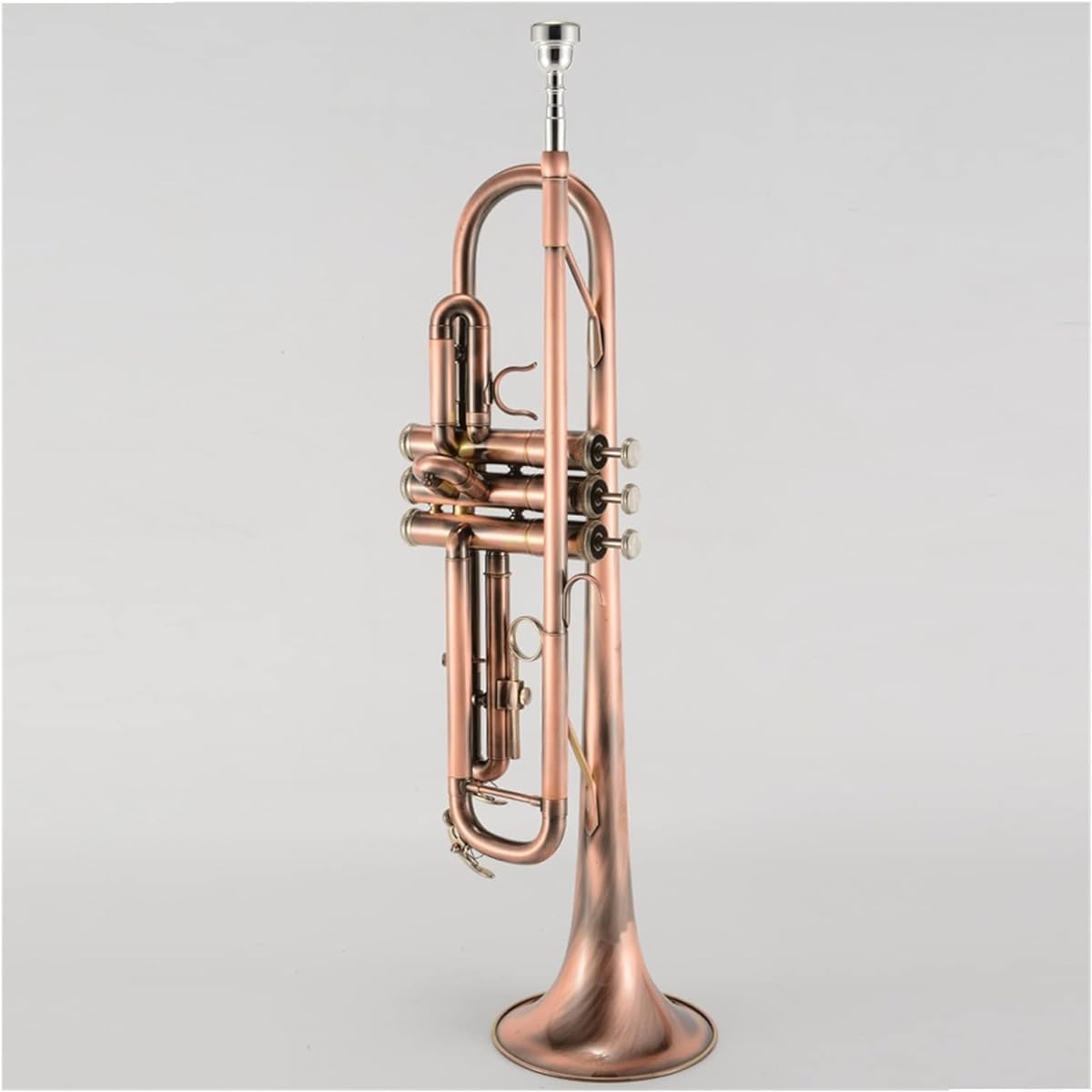 Trumpet Antique Treatment Three Tone Trumpet with Copper Tube B Flat Trumpet Trumpet Instrument
