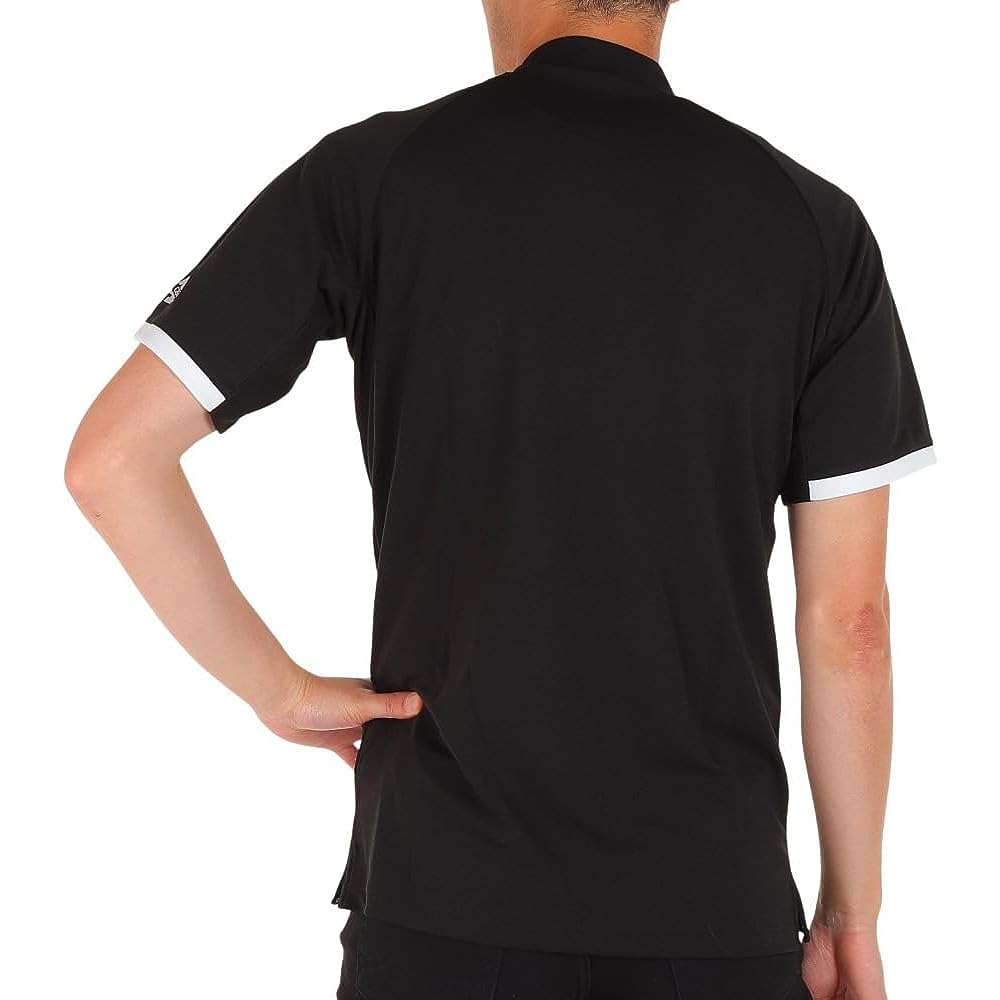 [PUMA] Golf Shirt, Cool Touch, Big Logo, SS Mock Neck, Men's