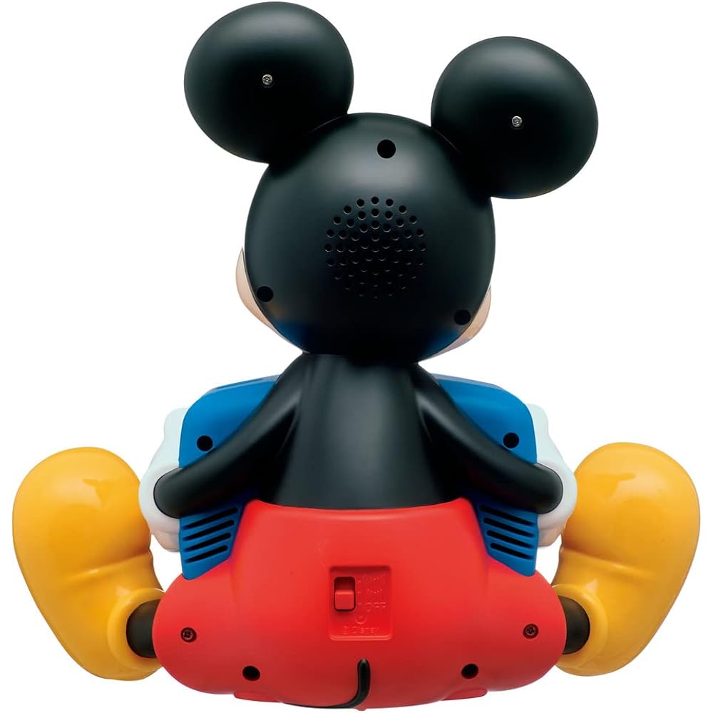 Seiko Clock Alarm Clock Table Clock Digital Talking Alarm 229 x 232 x 130mm Disney Mickey Mouse FD485A Blue