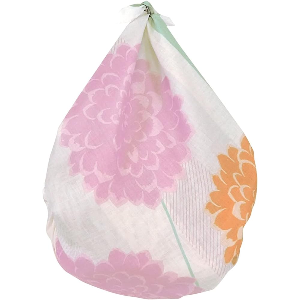 Musubi Furoshiki 100 MUSUBI LINEN Dahlia Cream 100cm Hemp (Linen)