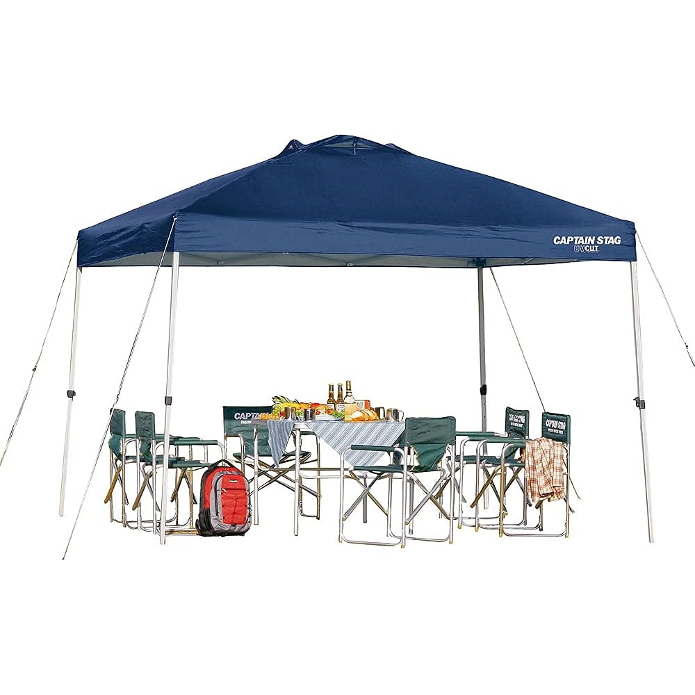 Captain Stag Tent Tarp Sun Shelter Quick Shade DX300UV- S with caster bag M-3271