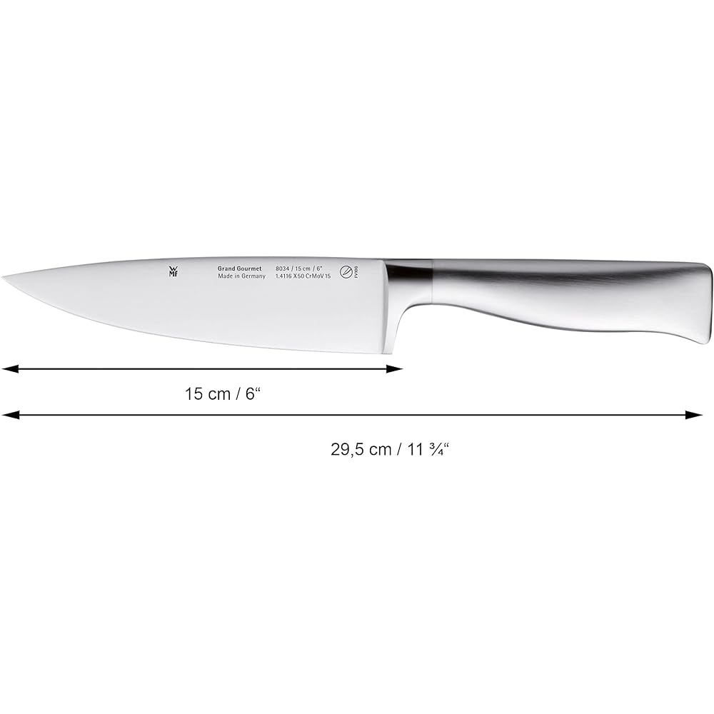 WMF Chef Knife 15.5cm Grand Gourmet Chef Knife PC W1880346032