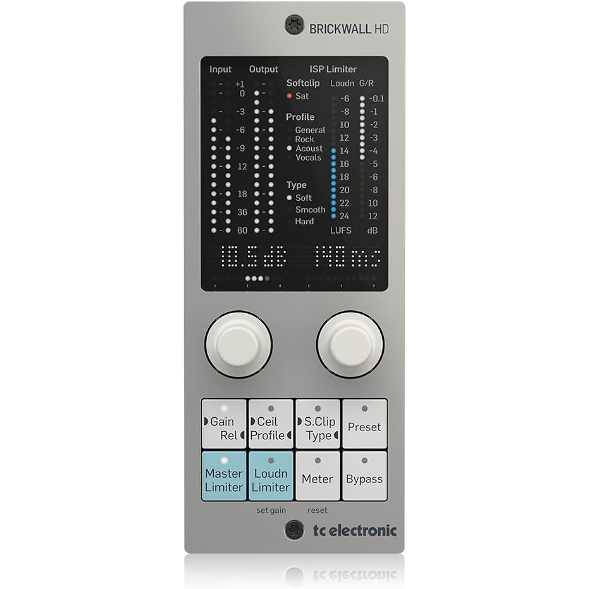 TC Electronic BRICKWALL HD Native/BRICKWALL HD-DT Mastering Brickwall Limiter Plug-in with optional hardware interface for PC and Mac