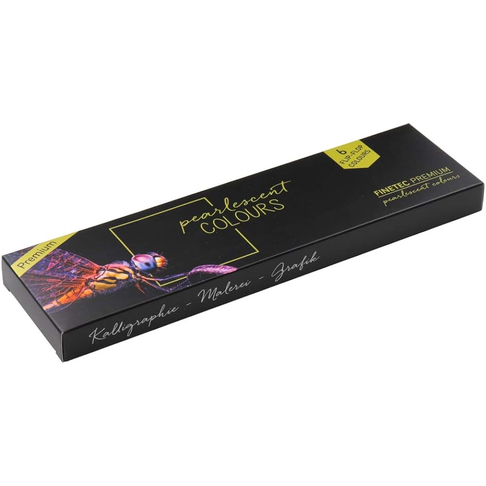 Holbein Art Materials HOLBEIN Finetech Pearlescent Color Premium F7003 Flip-Flop 6 Color Set 610610