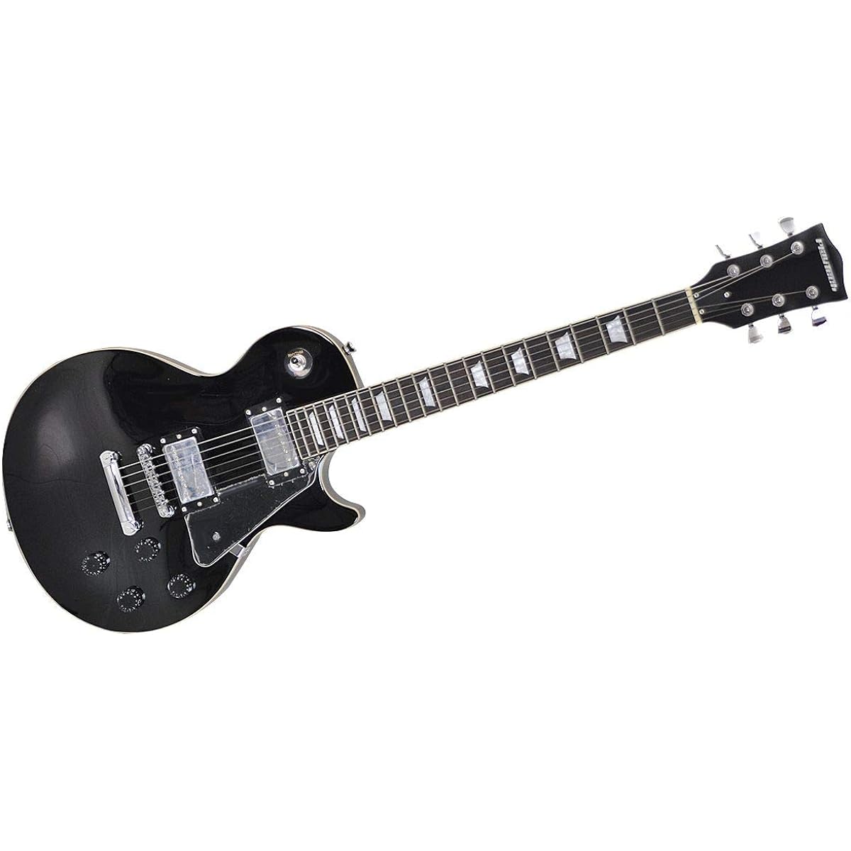 PLAYTECH Electric Guitar LP400 Black Les Paul Type