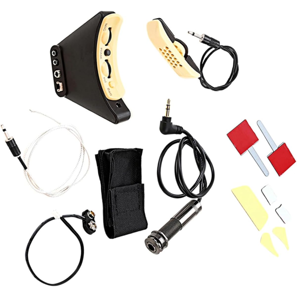 SWOOMEY 1 Set Guitar Pickup Pickup Transducer Acoustic Guitar Pickup Transducer Folk Guitar Piezo Pickup Ballad