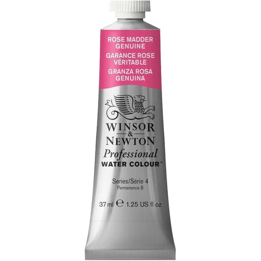 Winsor & Newton Professional Watercolor 37ml (Series 4), Madder Genuine Rose