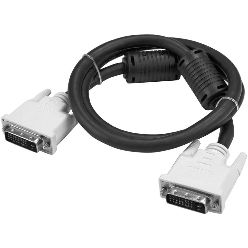 StarTech.com DVI-D Dual Link Cable 3m Male/Male Black DVIDDMM3M