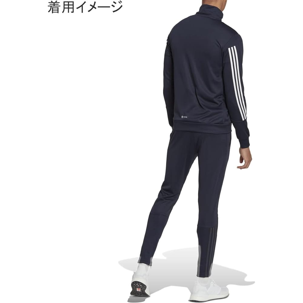 [adidas] Men's M SLIM Tracksuit KC613 HI5401 Black J/2XS Training Wear Setup