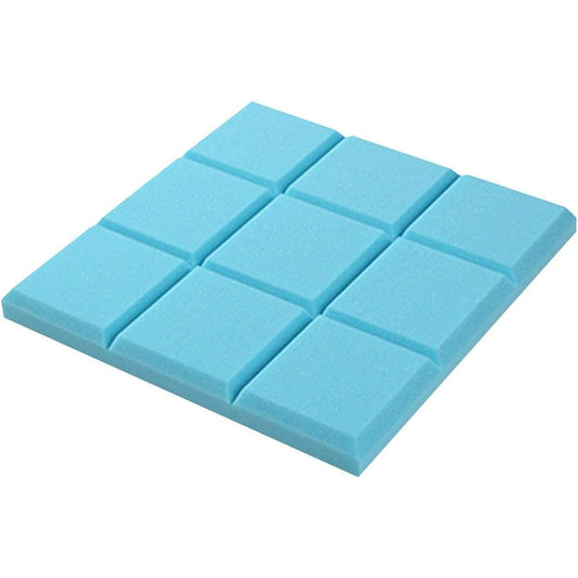 50505CM Soundproofing Foam Panels, Indoor Soundproofing Foam Tiles Better Sound for Home Studio Sound Absorbing Cotton (Yellow) (Blue)