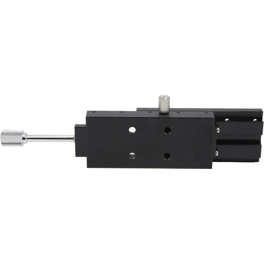 X-Axis Linear Stage, Aluminum Alloy Linear Sliding Table, for Measuring Devices, Testing Machines, Optical Instrument Processing Machines