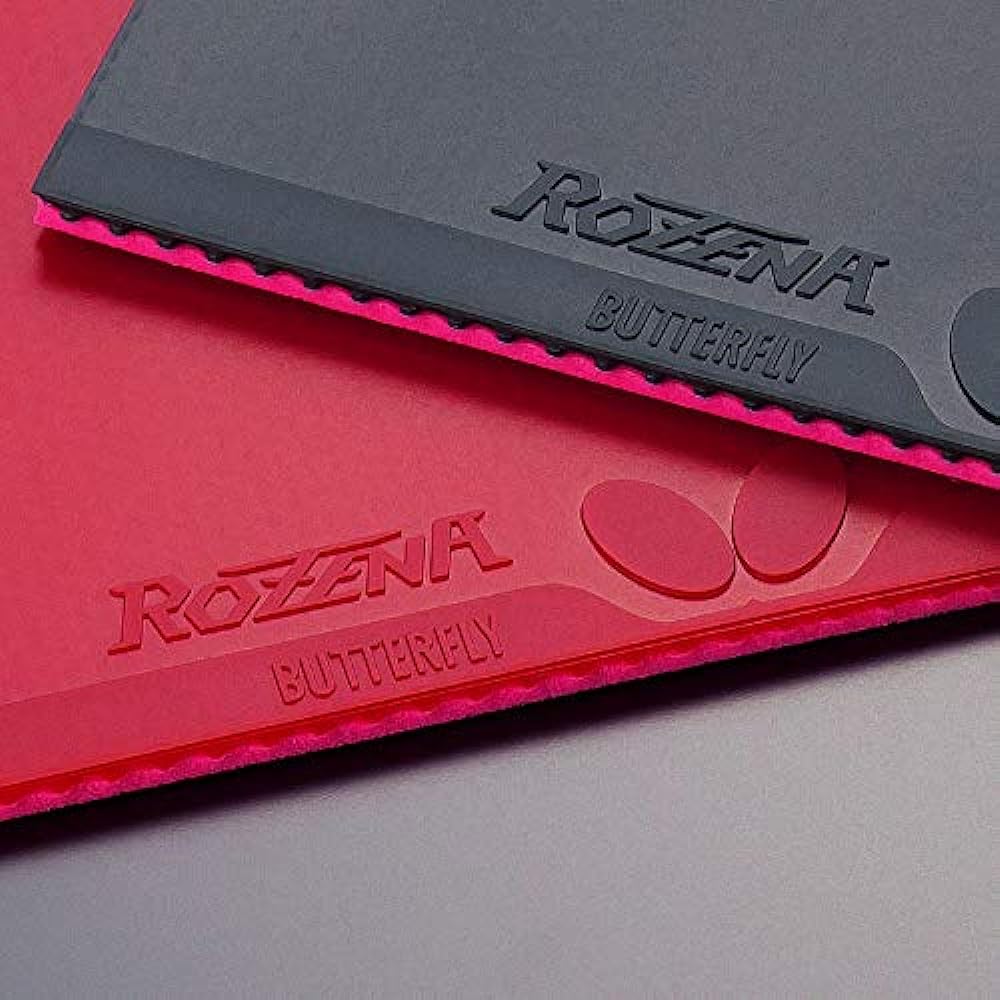 Butterfly Table Tennis Rubber Rosena Back Soft Tension 06020 (Spin)