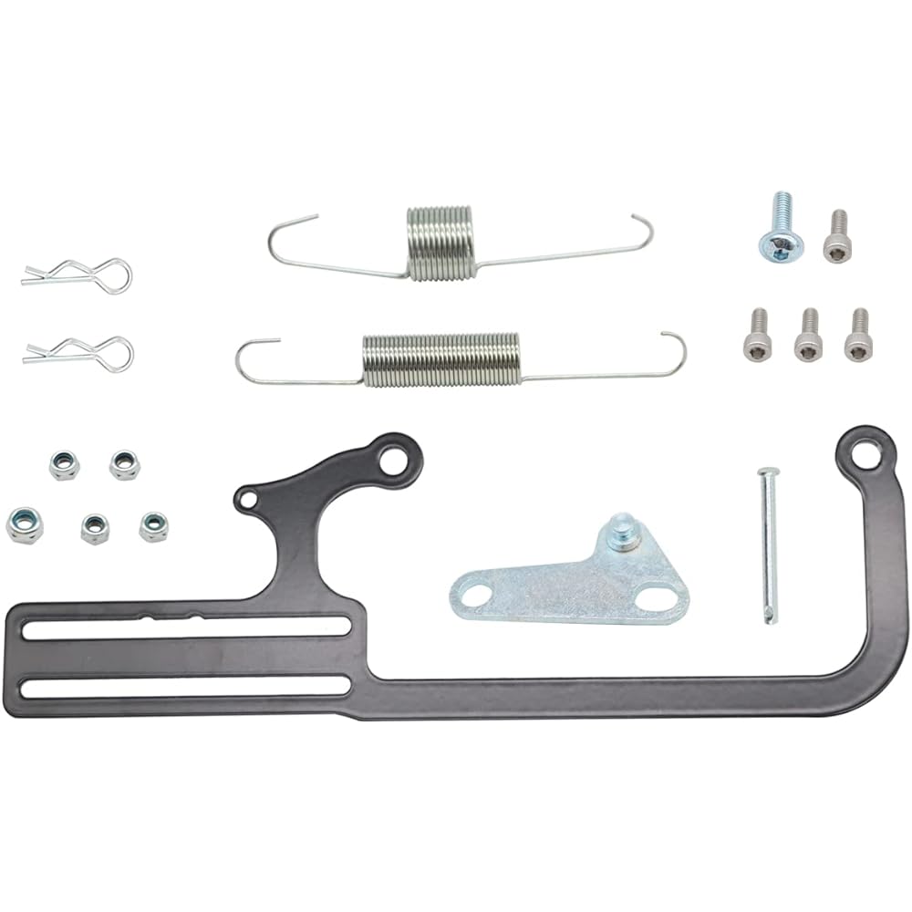 Aspaton 304147 Transmission Throttle Carburetor Cable Mount Bracket Kit Compatible with GM 700R4