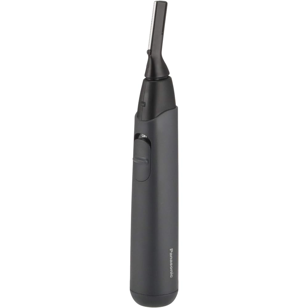 Panasonic First Face Shaver, Shaver for Eyebrows, Beards, and Downy Hair, Waterproof, Can Be Used in the Bath, Battery Operated, Black ER-GM40-K