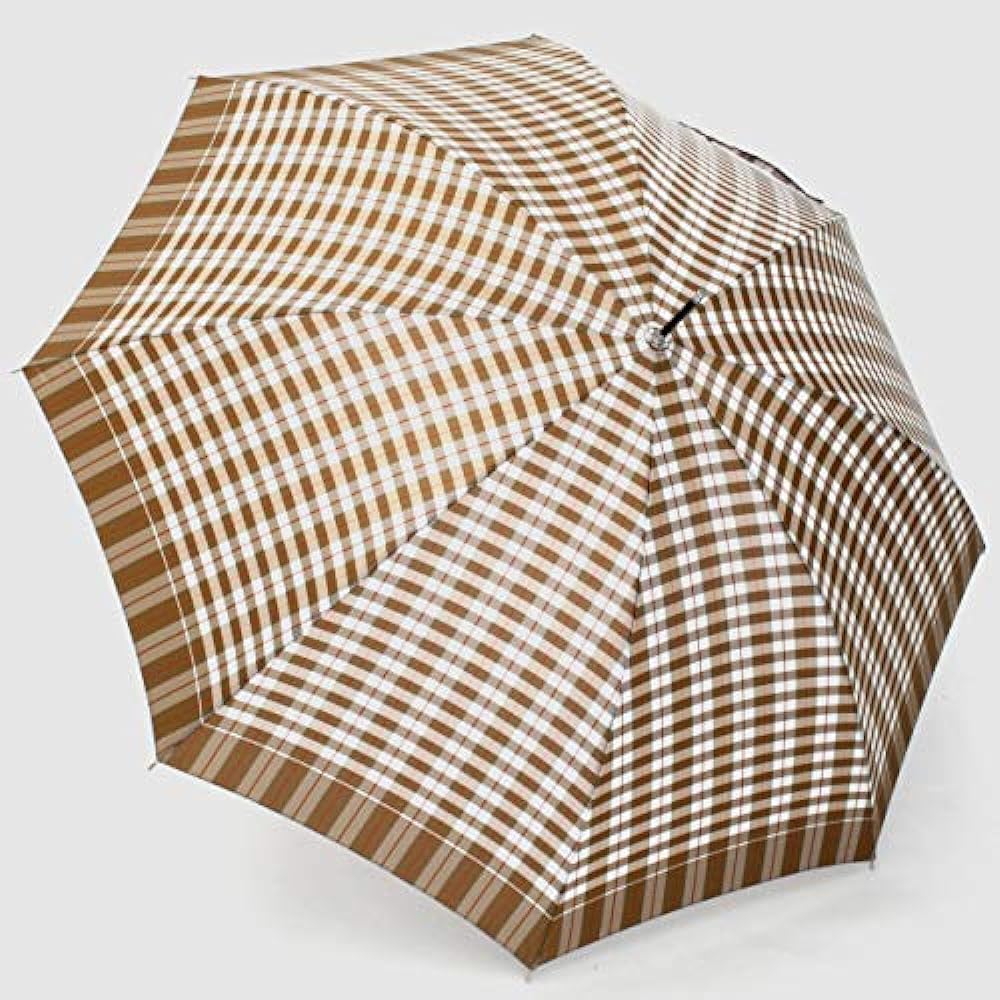Makita Shoten Long Umbrella Retro Check Gingham Check