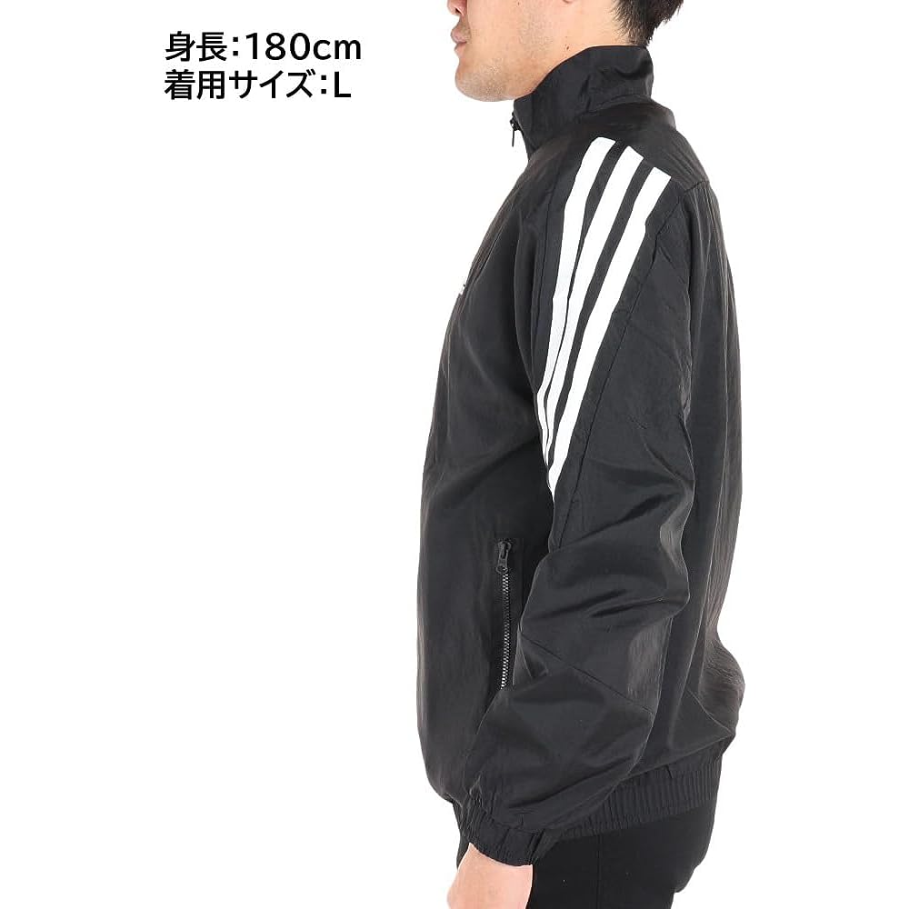 Adidas Jersey Top Future Icon 3 Stripes Woven Track Top G5793 Men's