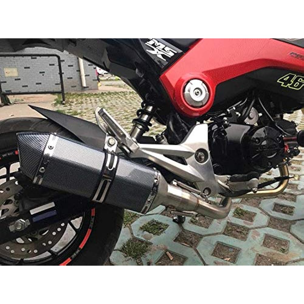 Slip-on muffler bike silencer full exhaust muffler exhaust Honda Grom GROM MSX125