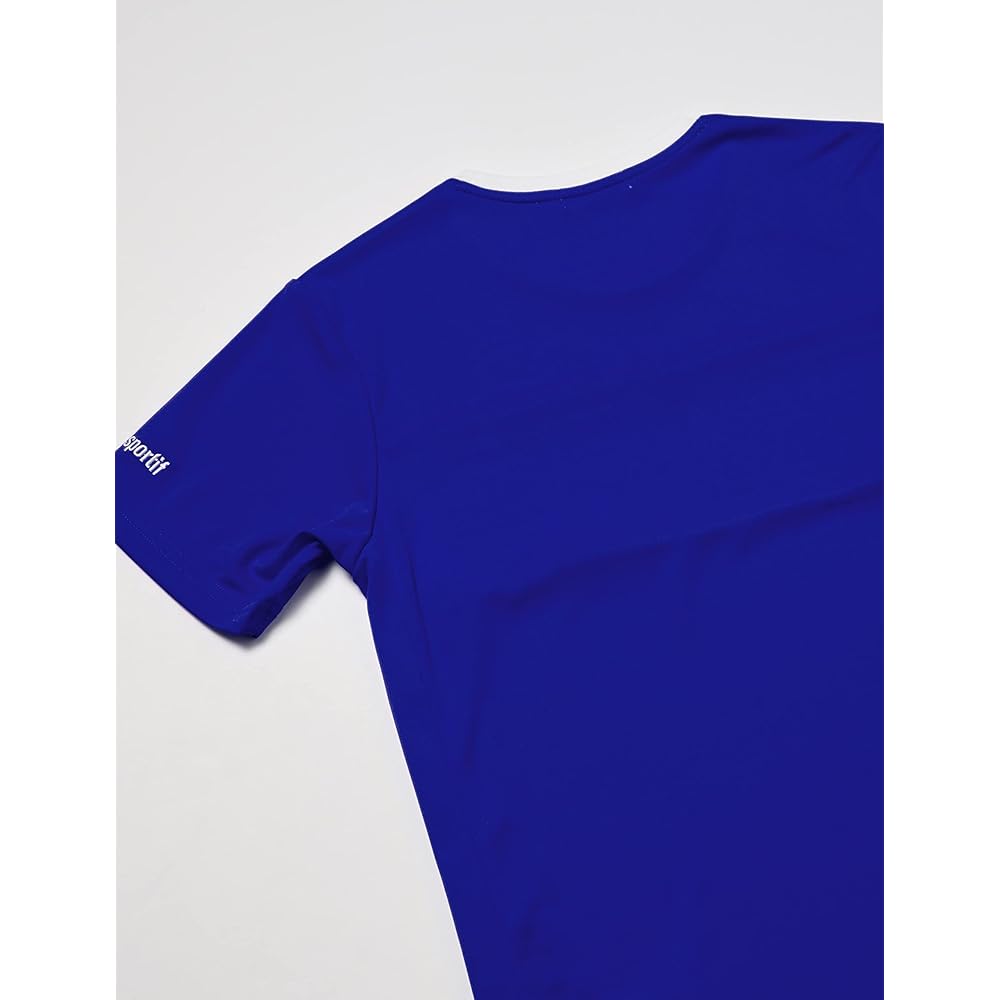 [Le Coq Sportif] T-shirt Sweat Absorbent Quick Drying/Stretch / UPF30 Men's
