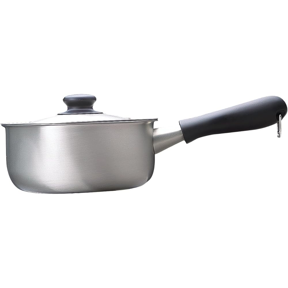 Yanagi Sori Stainless Steel Single Handed Pot 7.1 inches (18cm)