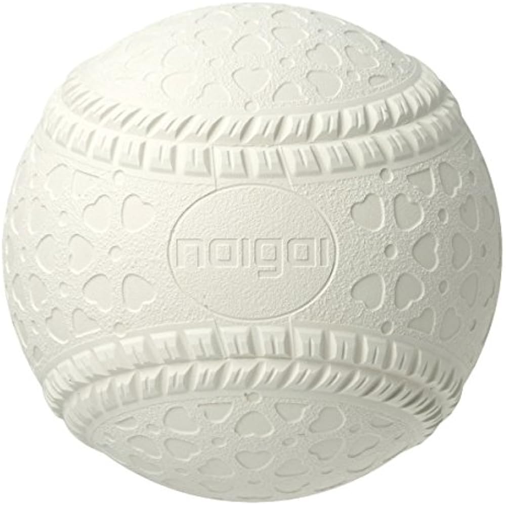 Antibacterial and antiviral compatible inner and outer rubber (NAIGAI) Softball baseball ball Official ball No. J (for school children) 6 balls
