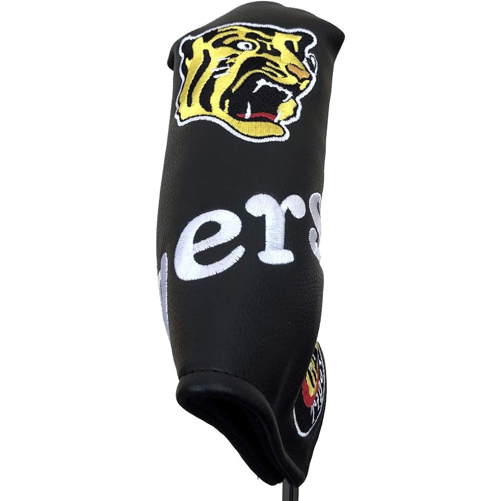 Hanshin Tigers Golf NEW Pin type putter head cover Made of luxurious synthetic leather