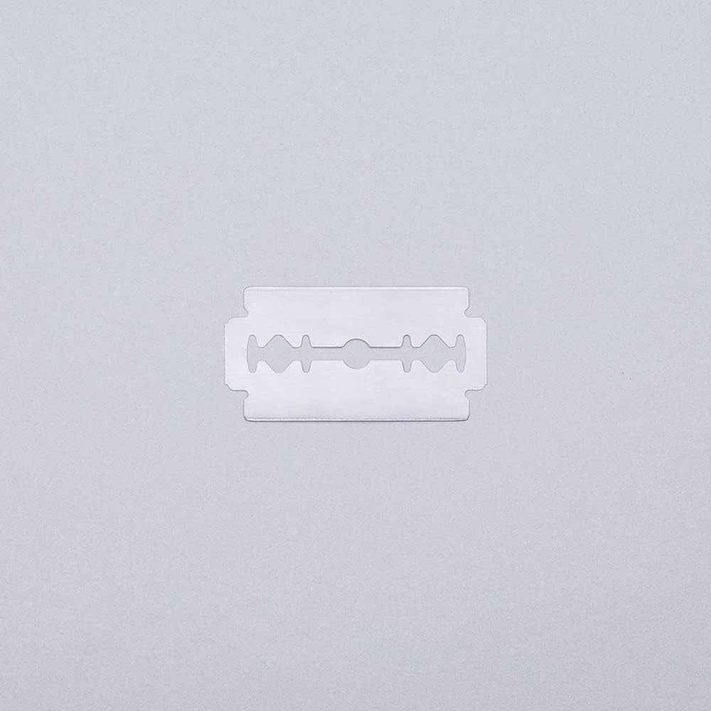 Kai Razor Blade, Thin Blade, Made in Japan, Commercial Use, Mechanical Blade, Cutter Blade, Film, Urethane, Paper, DIY B43-1SW 22°, Set of 200 750BH2024