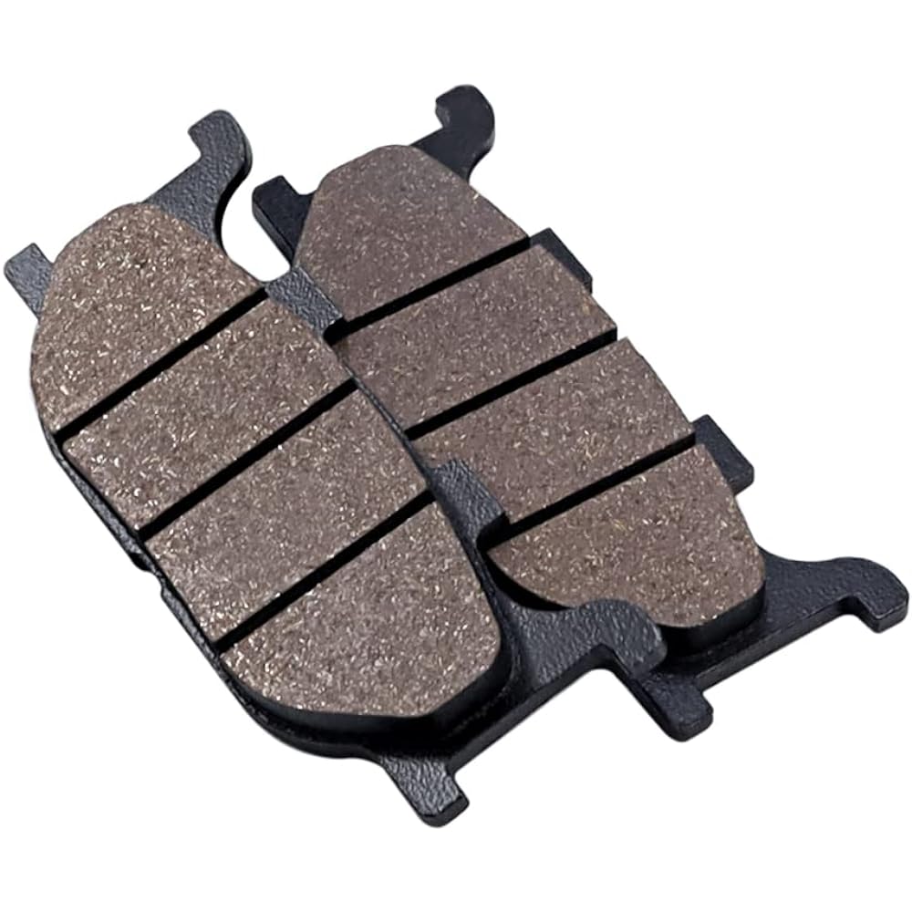 Cyleto Front and Rear Brake Pads for YAMAHA XVS 1100 XVS1100 Dragster/Dragster Classic 1999 2000 2001 2002 2003 2004 2005 2006