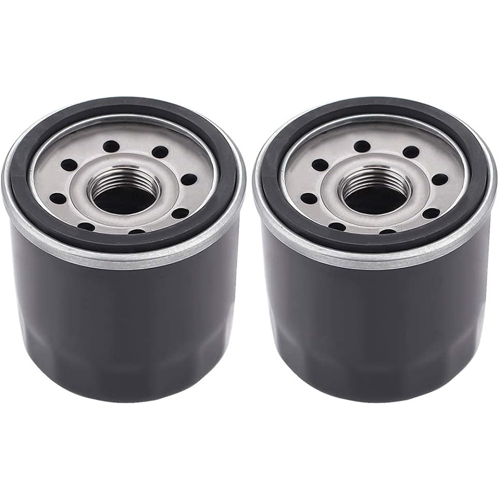 Tvent HF204 204 Oil Filter Replacement for Honda 15410-MFJ-D01 15410-MCJ-000 15410-MCJ-003 Kawasaki 16097-0002 16097-0007 Yamaha 5GH-13440 -20 5. GH-13440-50 (2 pack)
