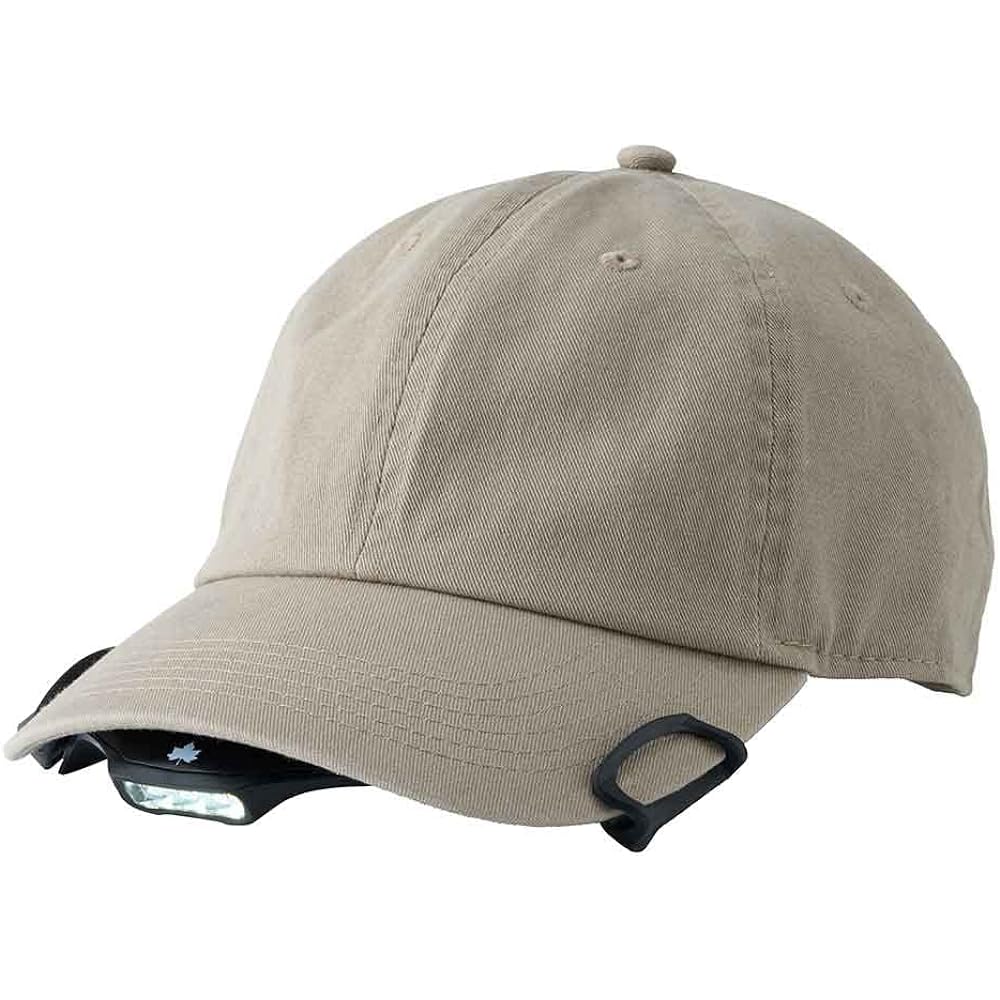 LOGOS Wing Cap Light 74175060 Black (approx.) Width 17~18.5 x Depth 9.5 x Thickness 3 cm