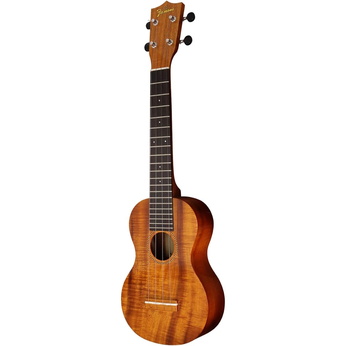 [Famous] Soprano ukulele long neck FLS-2G (domestic Hawaiian koa wood)