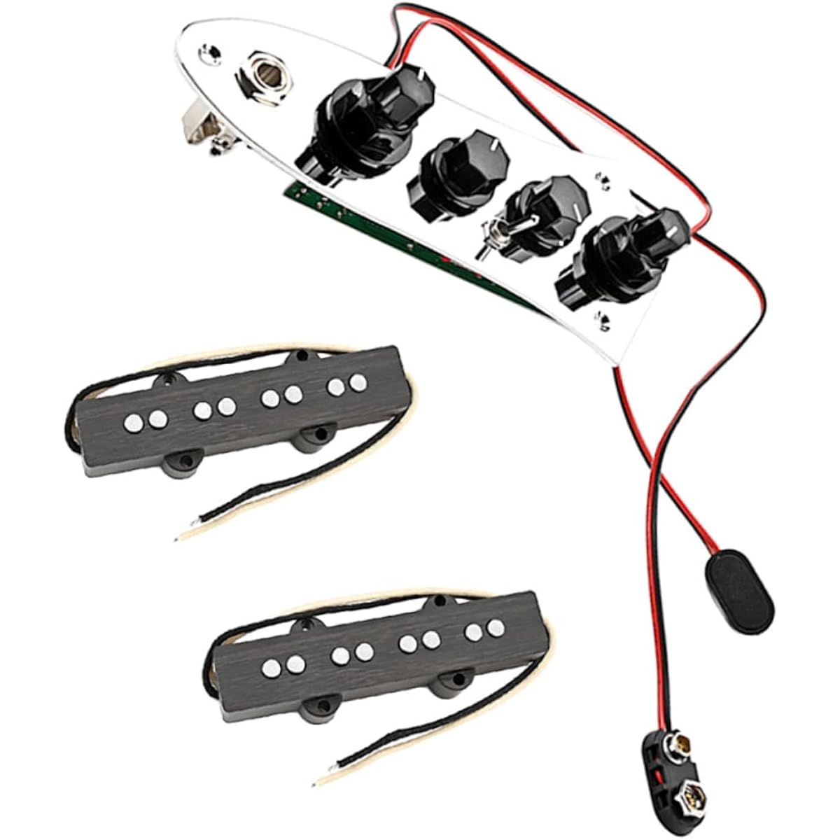 VICASKY 1 Set Pickup Simple Acoustic Bass Humbucker Bass Part Humbucker Clip Tone Tool Pickguard Guitar Pickguard