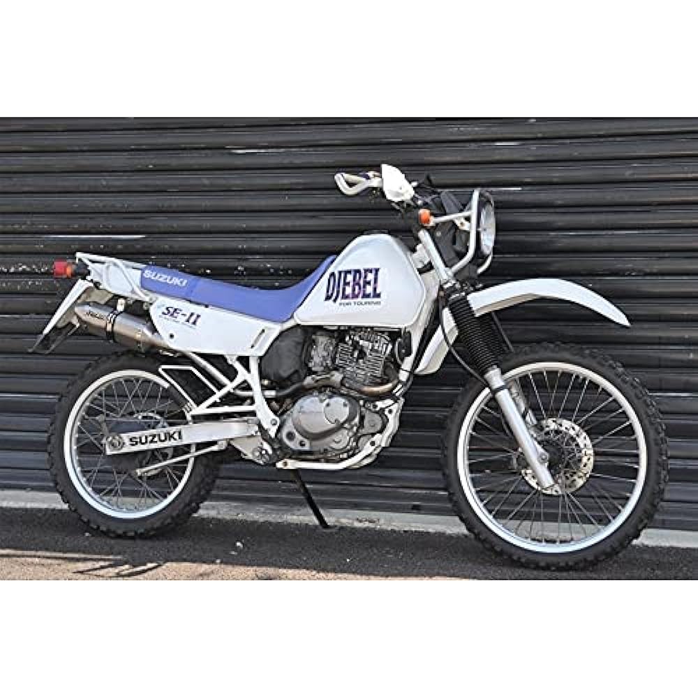 SECRET SPEED Suzuki Jebel 200 (SX200) Bike Muffler Solid Motard Deformed Slip-on SUS Stainless Steel Muffler DJEBEL200 ss-201-s07