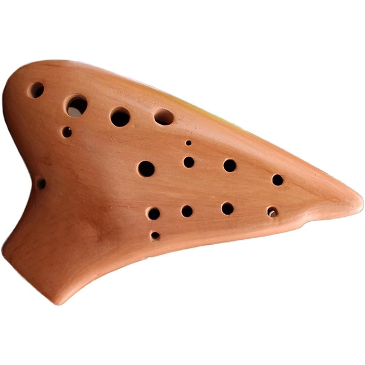 Double Tube Ocarina AC Tone Ocarina Double Tube Alto C Tone Handmade Red Pottery 12 Hole Multitube Ocarina Ocarina Musical Instrument