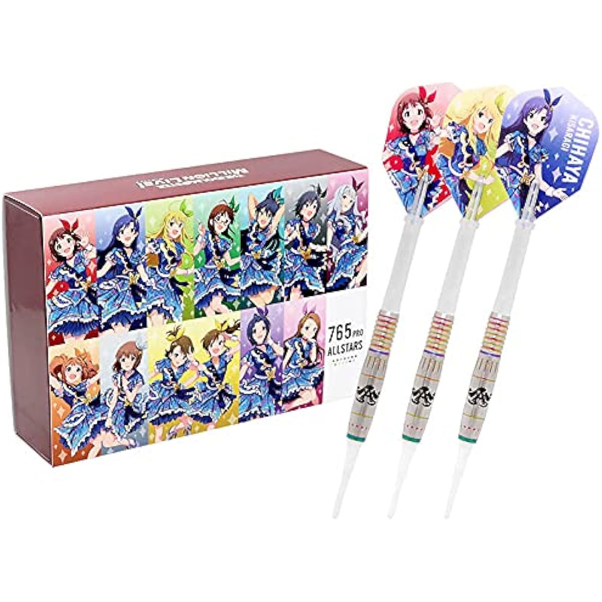 Idolmaster Million Live! Darts Set with DARTSLIVE Card "765PRO ALLSTARS"